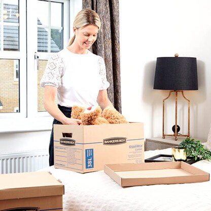 Artikelbild 5 für 10 Bankers Box Umzugskartons SmoothMove Umzugsbox 47,0 x 33,5 x 27,0 cm, Artikelnummer 539139