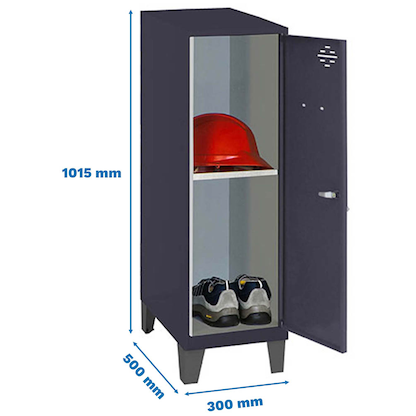 Artikelbild 2 für Simonrack Spind SIMONLOCKER DISM anthrazit 8425437120770, 1 Schließfach 30,0 x 50,0 x 101,5 cm, Artikelnummer 356388