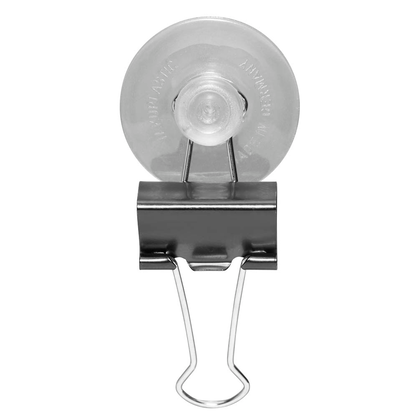 Artikelbild 6 für 2 Gowi Saugnäpfe mit Foldbackklammer schwarz 2,5 cm, Artikelnummer 431580