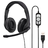 Artikelbild 1 für hama HS-USB300 USB-Headset schwarz, Artikelnummer 949697