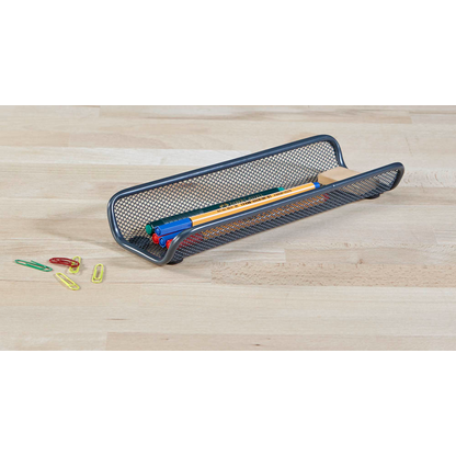 Artikelbild 4 für Zeller Stiftablage Meshline anthrazit Metall, lackiert 25,0 x 9,2 x 3,5 cm, Artikelnummer 779462
