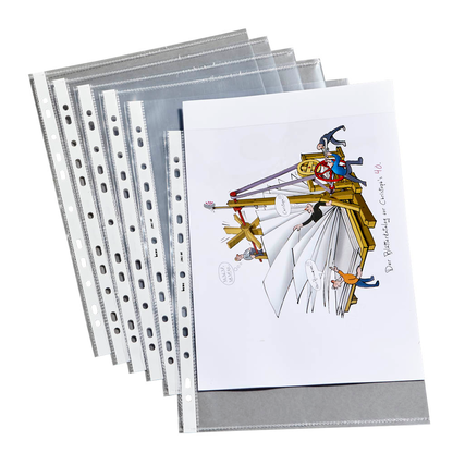 Artikelbild 2 für 100 bene Prospekthüllen DIN A4 glasklar glatt 0,10 mm, Artikelnummer 397679