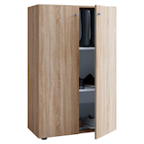 Artikelbild 1 für VCM my office Aktenschrank XL Lona, 913934 sonoma-eiche 2 Fachböden 70,0 x 39,0 x 110,0 cm, Artikelnummer 973235