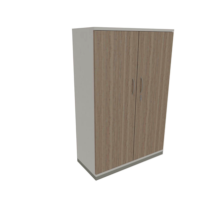 Artikelbild 19 für fm Aktenschrank Sidney, 4260429763740 weiß, eiche natur 3 Fachböden 100,0 x 44,2 x 151,7 cm, Artikelnummer 410393