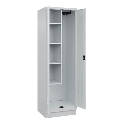 Artikelbild 4 für CP Putzmittelschrank Classic PLUS 080120-00 S10009 lichtgrau 60,0 x 50,0 x 195,0 cm, aufgebaut, Artikelnummer 317729