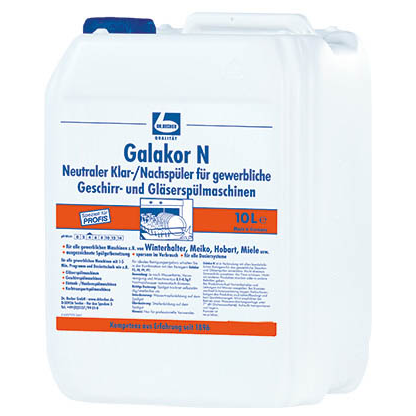 Artikelbild 10 für Becher Galakor N Klarspüler 10,0 l, Artikelnummer 648909