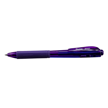 Artikelbild für Pentel Kugelschreiber BK440 lila/transparent, Schreibfarbe: lila, 1 St., Artikelnummer 388512