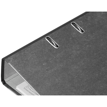 Artikelbild 4 für AKTION: 10 LEITZ 1080 Ordner schwarz marmoriert Karton 8,0 cm DIN A4, Artikelnummer 634248