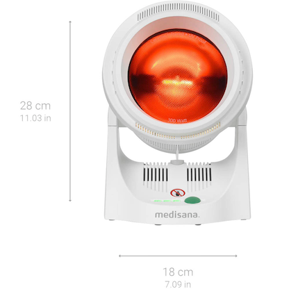 Artikelbild 4 für medisana IR 850 Infrarotlampe weiß 300 Watt, Artikelnummer 508063