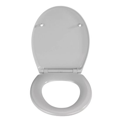Artikelbild 2 für WENKO WC-Sitz mit Absenkautomatik Samos grau, Artikelnummer 812047