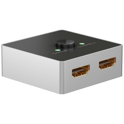 Artikelbild für goobay Manuelle HDMI™-Umschaltbox 2 auf 1 (4K @ 60 Hz) HDMI-Switch, Artikelnummer 993564