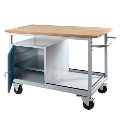 Artikelbild 2 für ADB Werkbank Eko lichtgrau, anthrazitgrau 130,0 x 60,0 x 85,0 cm, Artikelnummer 204846