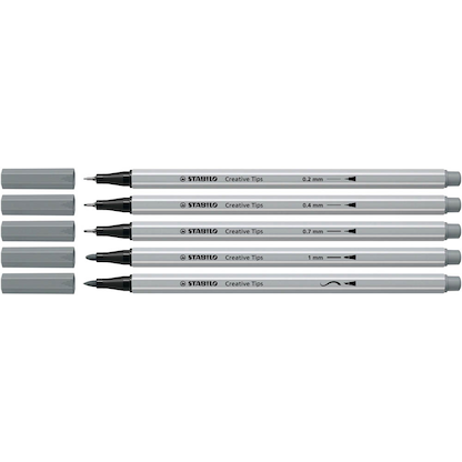 Artikelbild 2 für STABILO ARTY SHADING Filzstifte farbsortiert, 10 St., Artikelnummer 363719