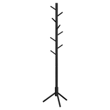 Artikelbild 1 für VASAGLE Kleiderständer schwarz Holz 8 Haken 47,0 x 175,0 cm, Artikelnummer 260776