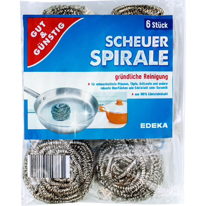 Artikelbild 10 für GUT&GÜNSTIG Topfreiniger, 6 St., Artikelnummer 989208