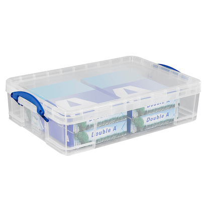 Artikelbild 2 für Really Useful Box Aufbewahrungsbox 24,5 l transparent 40,0 x 60,0 x 15,5 cm, Artikelnummer 575896