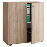 Artikelbild 1 für VCM my office Aktenschrank L Lona, 912682 sonoma-eiche 1 Fachboden 70,0 x 39,0 x 74,0 cm, Artikelnummer 973222