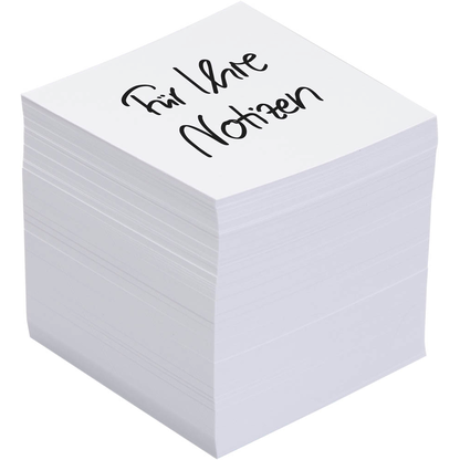 Artikelbild 23 für folia Notizzettel lose weiß 9,0 x 9,0 cm, ca. 700 Blatt, 1 Pack, Artikelnummer 337907