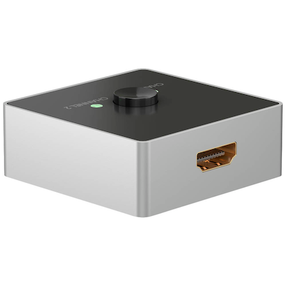 Artikelbild 2 für goobay Manuelle HDMI™-Umschaltbox 2 auf 1 (4K @ 60 Hz) HDMI-Switch, Artikelnummer 993564