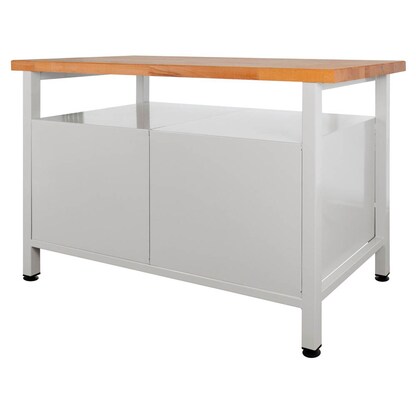 Artikelbild 2 für ADB Werkbank lichtgrau, anthrazitgrau 120,0 x 60,0 x 84,0 cm, Artikelnummer 204857