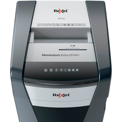 Artikelbild 12 für Rexel XP418+ Aktenvernichter mit Partikelschnitt P-4, bis 18 Blatt, grau, Artikelnummer 255806