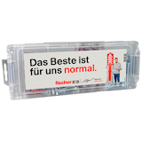 Artikelbild 1 für fischer MiniFixTainer - DuoPower + S Klopp 568544 Dübel- und Schrauben-Sortiment, 160-teilig, Artikelnummer 480697