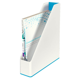 Artikelbild 1 für AKTION: LEITZ Stehsammler WOW Duo Colour 53621036 perlweiß/blau Kunststoff, DIN A4 mit Prämie nach Registrierung, Artikelnummer 313546