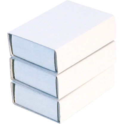 Artikelbild 2 für folia Bastelzubehör Streichholzschachteln S weiß 10 St., Artikelnummer 962617