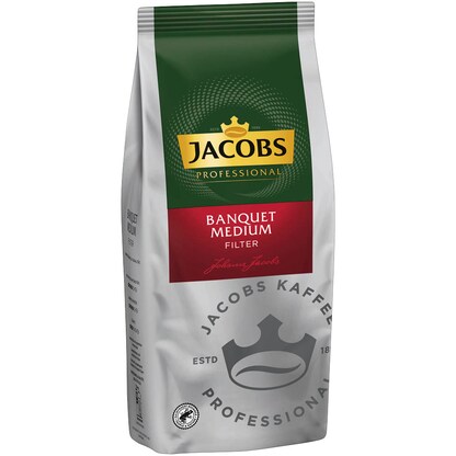 Artikelbild 22 für JACOBS BANQUET MEDIUM Kaffee, gemahlen, Arabica- und Robustabohnen 1000,0 g, Artikelnummer 393187