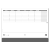 Artikelbild 1 für Ursus Schreibtischunterlage weiß Papier 52,5 x 37,5 cm, 50 Blatt, Artikelnummer 191387