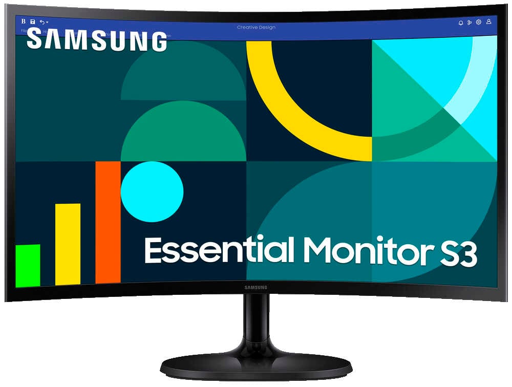 SAMSUNG S24D364GAU Curved Monitor 59,0 cm (24,0 Zoll) schwarz | office ...