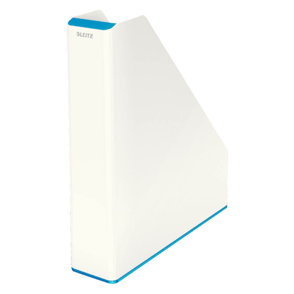 Artikelbild 4 für AKTION: LEITZ Stehsammler WOW Duo Colour 53621036 perlweiß/blau Kunststoff, DIN A4 mit Prämie nach Registrierung, Artikelnummer 313546