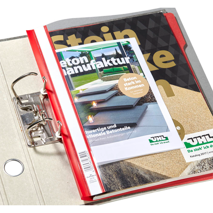 Artikelbild 8 für 10 VELOFLEX Heftstreifen, selbstklebend weiß Kunststoff, Artikelnummer 813030