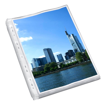 Artikelbild 4 für 100 Gera-Folien Prospekthüllen DIN A4 transparent genarbt 0,05 mm, Artikelnummer 540112