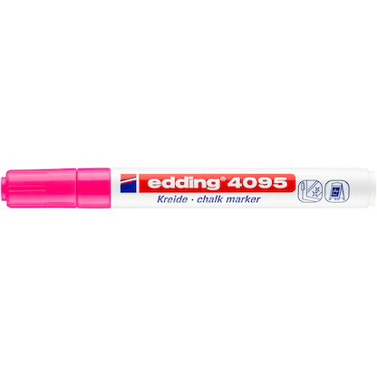Artikelbild 2 für edding 4095 Kreidemarker pink 2,0 - 3,0 mm, 1 St., Artikelnummer 898275