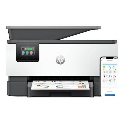 Artikelbild 5 für HP OfficeJet Pro 9120e All-in-One 4 in 1 Tintenstrahl-Multifunktionsdrucker grau, HP Instant Ink-fähig, Artikelnummer 207179