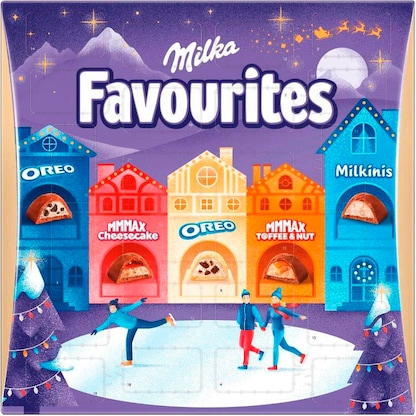 Artikelbild 11 für Milka Favourites Adventskalender 24 St./206,0 g, Artikelnummer 628147