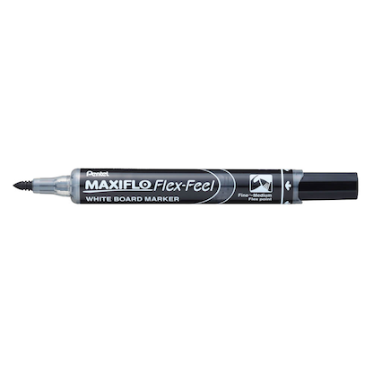Artikelbild 2 für Pentel MAXIFLO Flex-Feel Whiteboard-Marker schwarz 2,0 - 5,0 mm, 1 St., Artikelnummer 527554