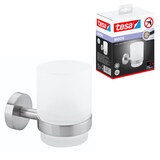 Artikelbild 1 für tesa Zahnputzbecher MOON silber, weiß, Artikelnummer 554594