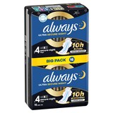 Artikelbild 1 für always Binden Ultra Secure Night mit Flügeln für Frauen, 16 St., Artikelnummer 585439