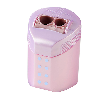 Artikelbild 6 für FABER-CASTELL Grip Sparkle Bleistift-Set B rose metallic, 1 Set, Artikelnummer 277887