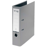 Artikelbild 1 für VON LEITZ Ordner grau Karton 8,0 cm DIN A4, Artikelnummer 635739