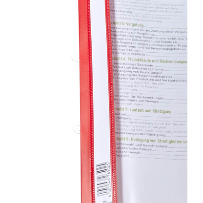 Artikelbild 10 für 10 VELOFLEX Heftstreifen, selbstklebend weiß Kunststoff, Artikelnummer 813030