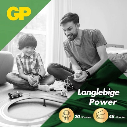 Artikelbild 4 für 8 GP Batterie SUPER E-Block 9,0 V, Artikelnummer 515021