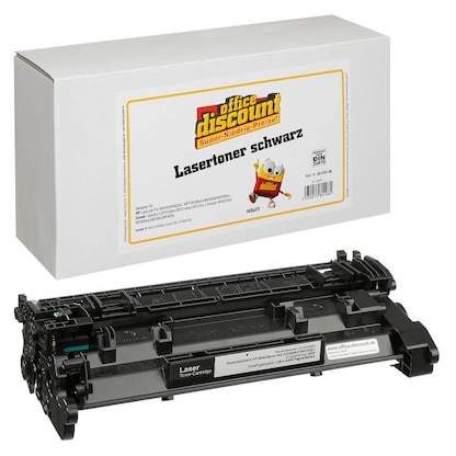 Artikelbild 10 für office discount schwarz Toner kompatibel zu HP 26A; Canon 052(CF226A; 2199C002), Artikelnummer 600781