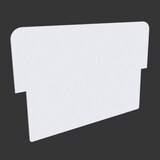 Artikelbild 1 für update displays Topschild für Plakatständer 64,0 cm x 4,0 mm x 42,0 cm, Artikelnummer 646962