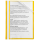 Artikelbild 1 für 25 dots Schnellhefter Kunststoff gelb DIN A4, Artikelnummer 917265