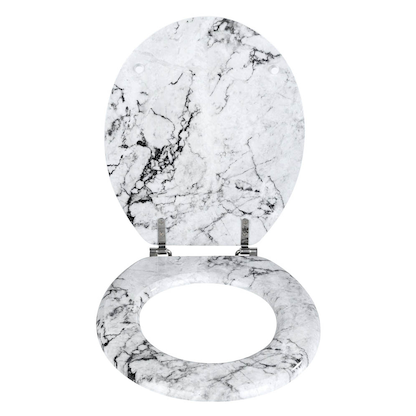 Artikelbild 4 für WENKO WC-Sitz Onyx weiß, Artikelnummer 813432