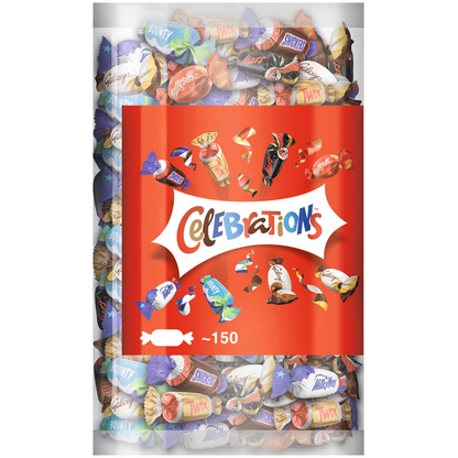 Artikelbild 2 für Celebrations Schokoriegel 150 St./1,4 kg, Artikelnummer 350590