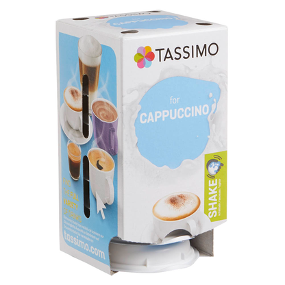 Artikelbild 8 für TASSIMO JACOBS CAPPUCCINO CLASSICO Kaffeediscs, Arabica- und Robustabohnen 8 Portionen, Artikelnummer 857649